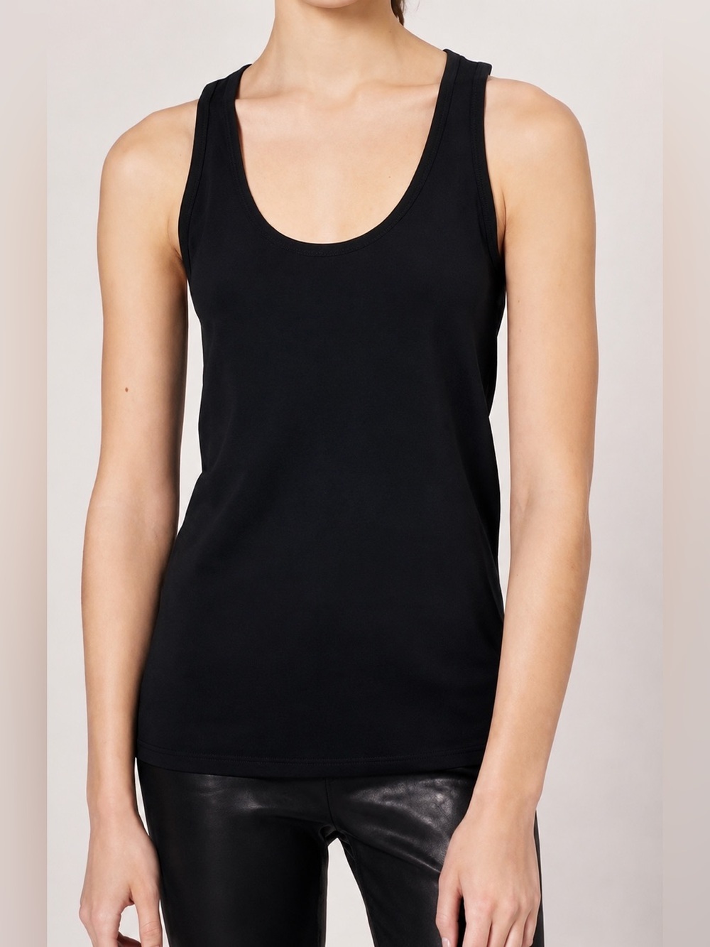 Rag & Bone Pima cotton black tank, XS